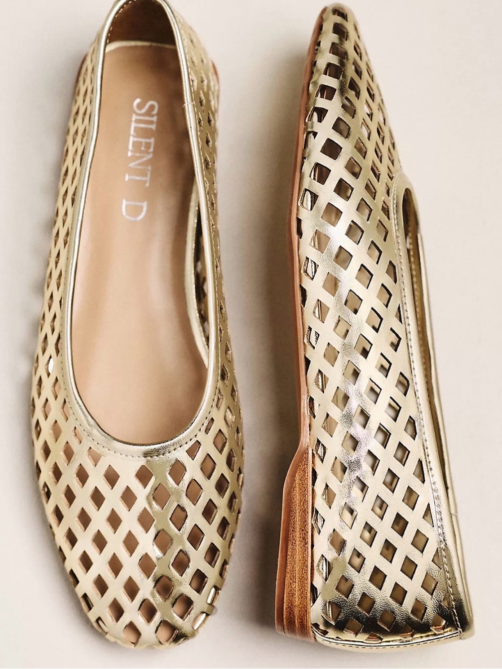 🆕 NWB SILENT D Lainy Woven Flats